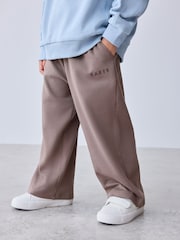 Baker by Ted Baker Funnel Zip Neck Blue/Brown Sweatshirt and Joggers Set - Image 4 of 14
