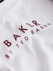 Bordo Qırmızı - Baker by Ted Baker 3 Parçalı Varsity Gödəkçə və İdman Ayaqqabısı Dəsti - 16şəkildən 12 şəkil