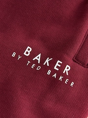 Bordo Qırmızı - Baker by Ted Baker 3 Parçalı Varsity Gödəkçə və İdman Ayaqqabısı Dəsti - 16şəkildən 15 şəkil