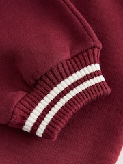 Bordo Qırmızı - Baker by Ted Baker 3 Parçalı Varsity Gödəkçə və İdman Ayaqqabısı Dəsti - 16şəkildən 16 şəkil