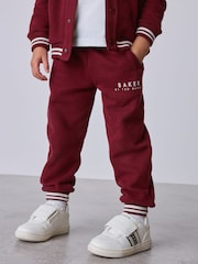 Bordo Qırmızı - Baker by Ted Baker 3 Parçalı Varsity Gödəkçə və İdman Ayaqqabısı Dəsti - 16şəkildən 4 şəkil