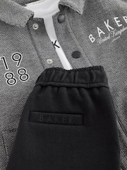 Baker by Ted Baker 3 Piece Textured Jacket, T-Shirt and Joggers Set - Slika 5 od 10