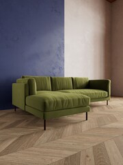 Swoon Fern Munich Corner Left-Hand Sofa - Image 2 of 8