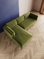 Swoon Fern Munich Corner Left-Hand Sofa - Image 5 of 8