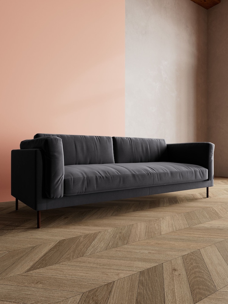 Swoon Granite Munich Three-Seater Sofa - Image 2 of 8