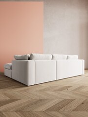 Swoon Ecru Seattle Corner Right-Hand Sofa - Image 7 of 8