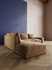 Swoon Biscuit Denver Corner Left-Hand Sofa - Image 2 of 9