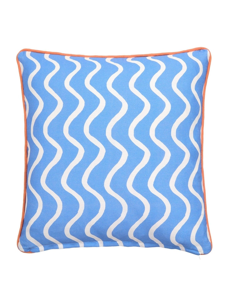 Fusion Multi Soleil Palm Outdoor Water Resistant Filled Cushion - Image 3 of 3