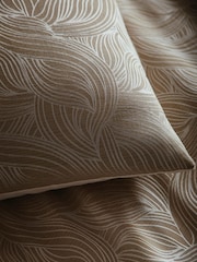 Laurence Llewelyn-Bowen Natural Venus Grace Jacquard Duvet Cover Set - Image 3 of 5