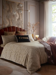 Laurence Llewelyn-Bowen Natural Venus Grace Jacquard Duvet Cover Set - Image 5 of 5