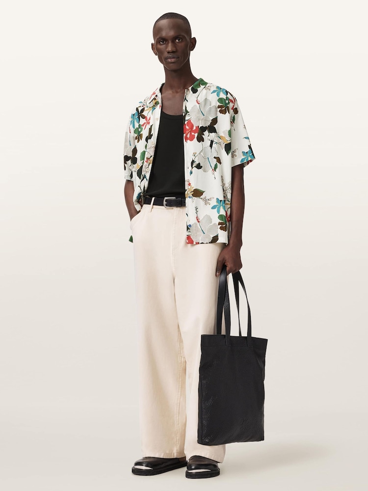 AllSaints Koh Chang Short Sleeve Shirt - Imaginea 2 din 8 AllSaints Koh Chang Short Sleeve Shirt - Imaginea 2 din 8