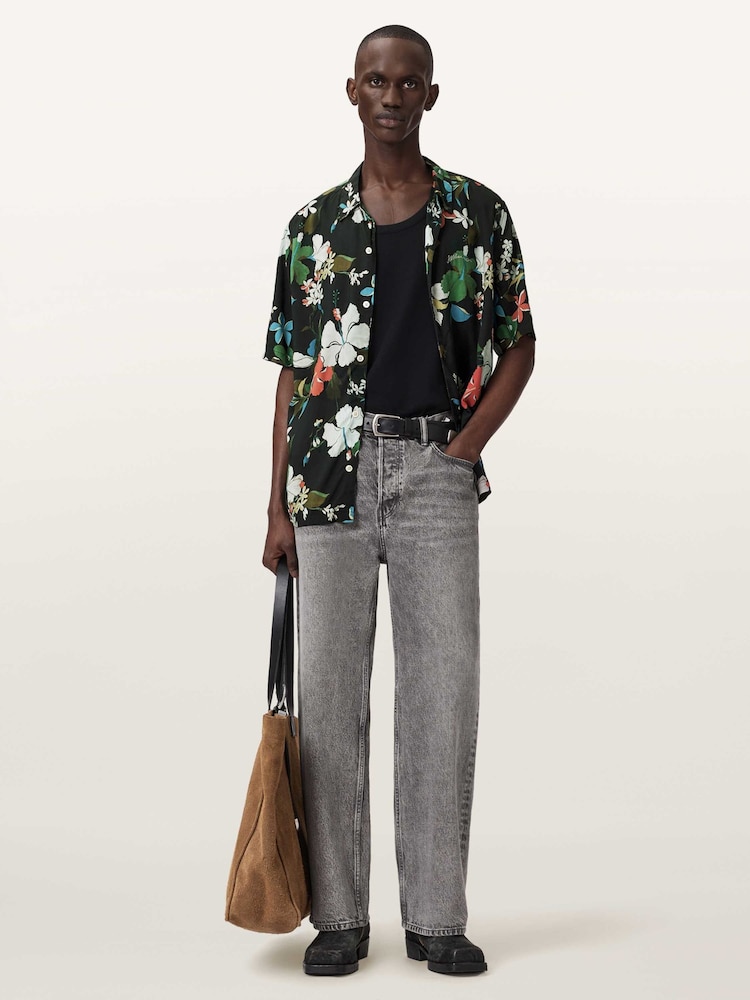 AllSaints Koh Chang Short Sleeve Shirt - Imaginea 2 din 8 AllSaints Koh Chang Short Sleeve Shirt - Imaginea 2 din 8