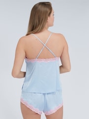 Boux Avenue Bow Satin Cami Set - Image 3 de 8