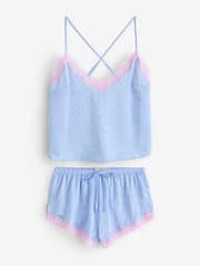 Boux Avenue Bow Satin Cami Set - Image 6 de 8