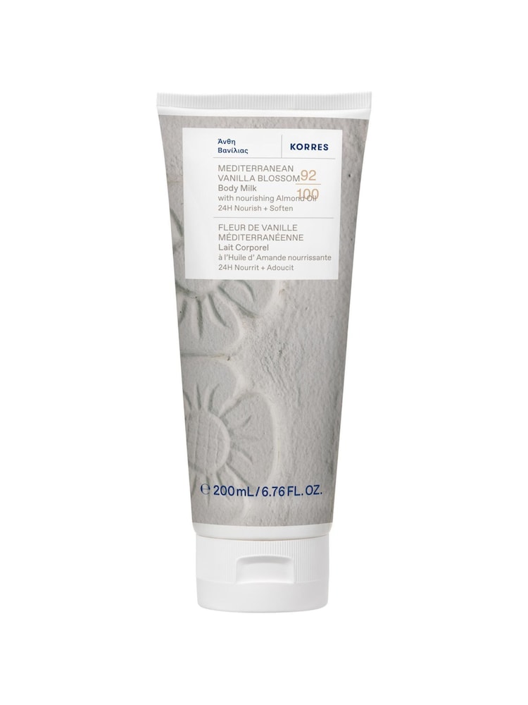 Korres Mediterranean Vanilla Body Smoothing Milk 200ml - Image 1 of 1