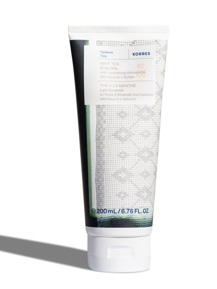 Korres Clear Mint Tea Body Smoothing Milk 200mL - Image 1 of 5 Korres Clear Mint Tea Body Smoothing Milk 200mL - Image 1 of 5
