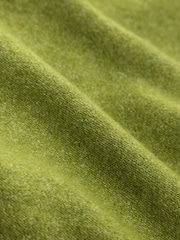 Lime Green Supersoft Crew Neck Long Sleeve Cardigan - Image 8 of 8