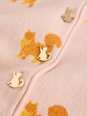 Pink Cats Supersoft Crew Neck Long Sleeve Cardigan - Image 6 of 7
