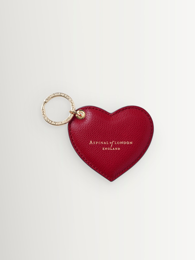 Aspinal of London Red Heart Keyring - Image 1 of 2