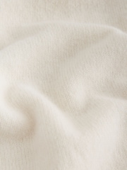 Ecru Merino Wool N.Premium V-Neck Jumper - Image 7 of 7