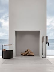 blomus 5 Piece Black Oak ASHI Fireplace Tools Set - Image 2 of 4