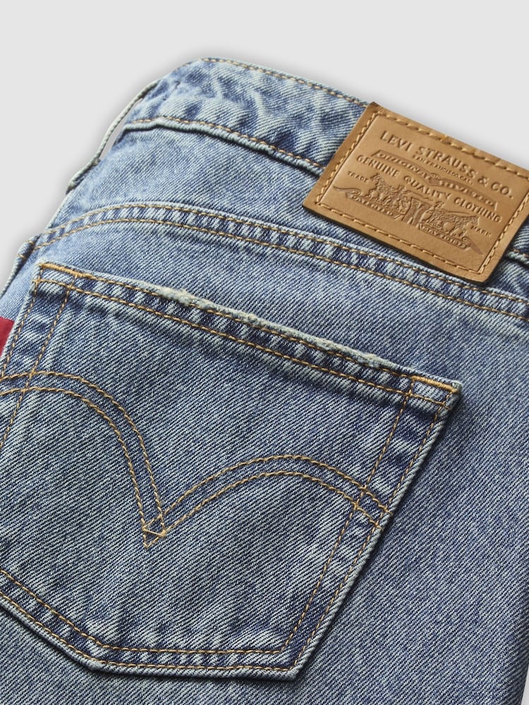 Levi's® Rescued City Blue Low Rise Loose Jeans - Image 6 of 6 Levi's® Rescued City Blue Low Rise Loose Jeans - Image 6 of 6