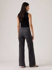 Levi's Black 318 Wide Jeans - Image 3 of 4