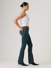 Levi's® Mid Blue Denim 315™ Shaping Mid Rise Bootcut Jeans - Image 3 of 4