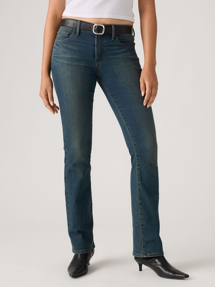 Levi's® Mid Blue Denim 315™ Shaping Mid Rise Bootcut Jeans - Image 4 of 4 Levi's® Mid Blue Denim 315™ Shaping Mid Rise Bootcut Jeans - Image 4 of 4