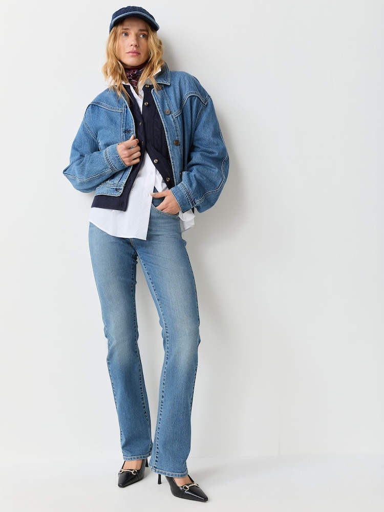 Levi's® Blue 315™ Shaping Mid Rise Bootcut Jeans - Image 1 of 3 Levi's® Blue 315™ Shaping Mid Rise Bootcut Jeans - Image 1 of 3