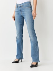 Levi's® Blue 315™ Shaping Mid Rise Bootcut Jeans - Image 2 of 3