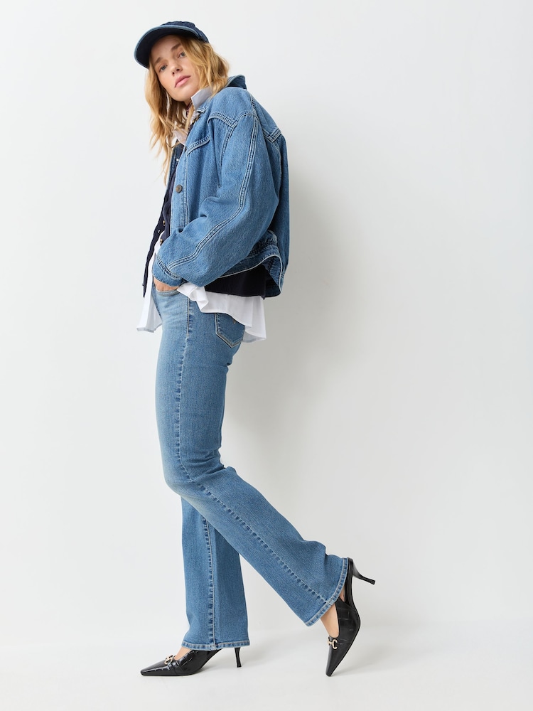 Blau - Levi's® 315™ figurformende Bootcut-Jeans mit mittelhoher Taille - Bild 4 von 4