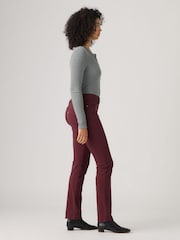 Levi's® Khaki Green 314™ Shaping Straight Fit Jeans - Image 3 of 6