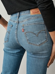 Levi's® Blue 314 Shaping Straight Jeans - Image 6 of 6