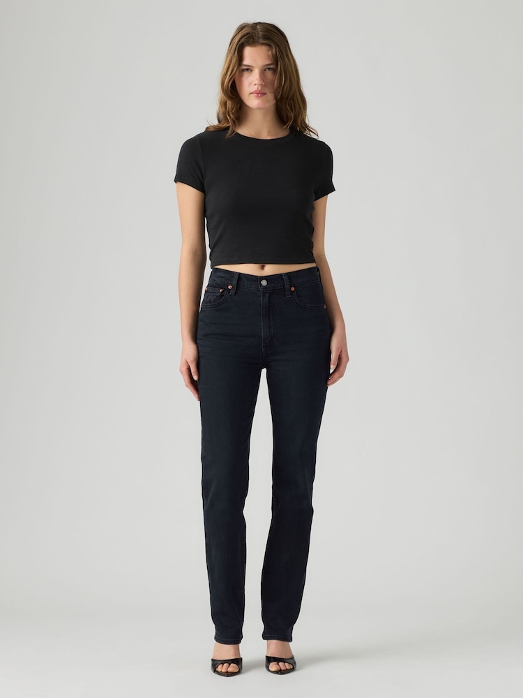 Levi's® Ribcage Slim High-Rise Jeans - Obraz 1 z 4