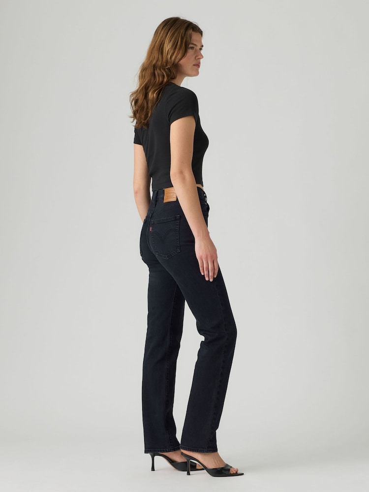Schwarz - Levi's® Ribcage Slim Jeans - Bild 3 von 3 Schwarz - Levi's® Ribcage Slim Jeans - Bild 3 von 3