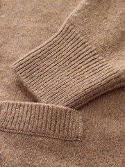 Camel Neppy 100% Merino Wool N.Premium Cardigan - Image 3 of 3