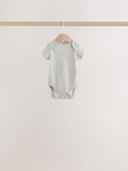 Серый/синий/нейтральный - Детские боди с коротким рукавом 5 упаковка - Изображение 3 13