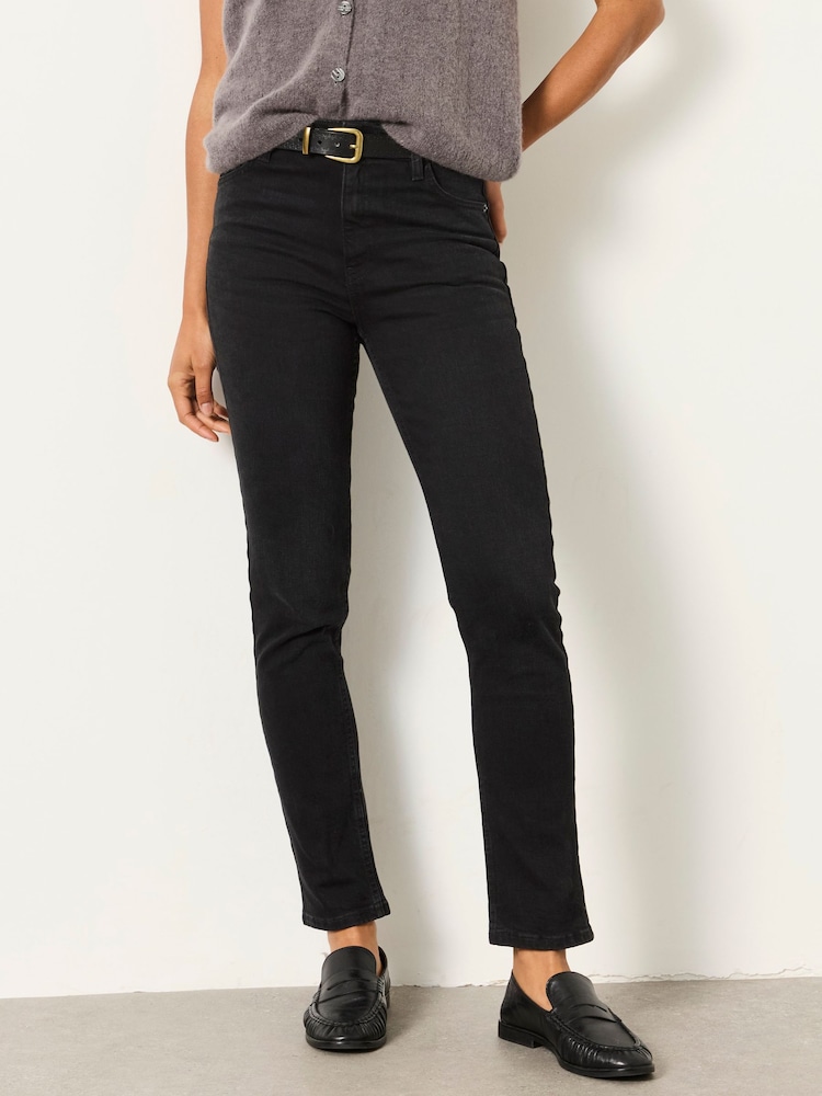 Schwarz - FatFace Slim leg Jeans - Bild 1 von 7 Schwarz - FatFace Slim leg Jeans - Bild 1 von 7