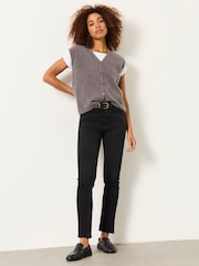 Schwarz - FatFace Slim leg Jeans - Bild 4 von 7