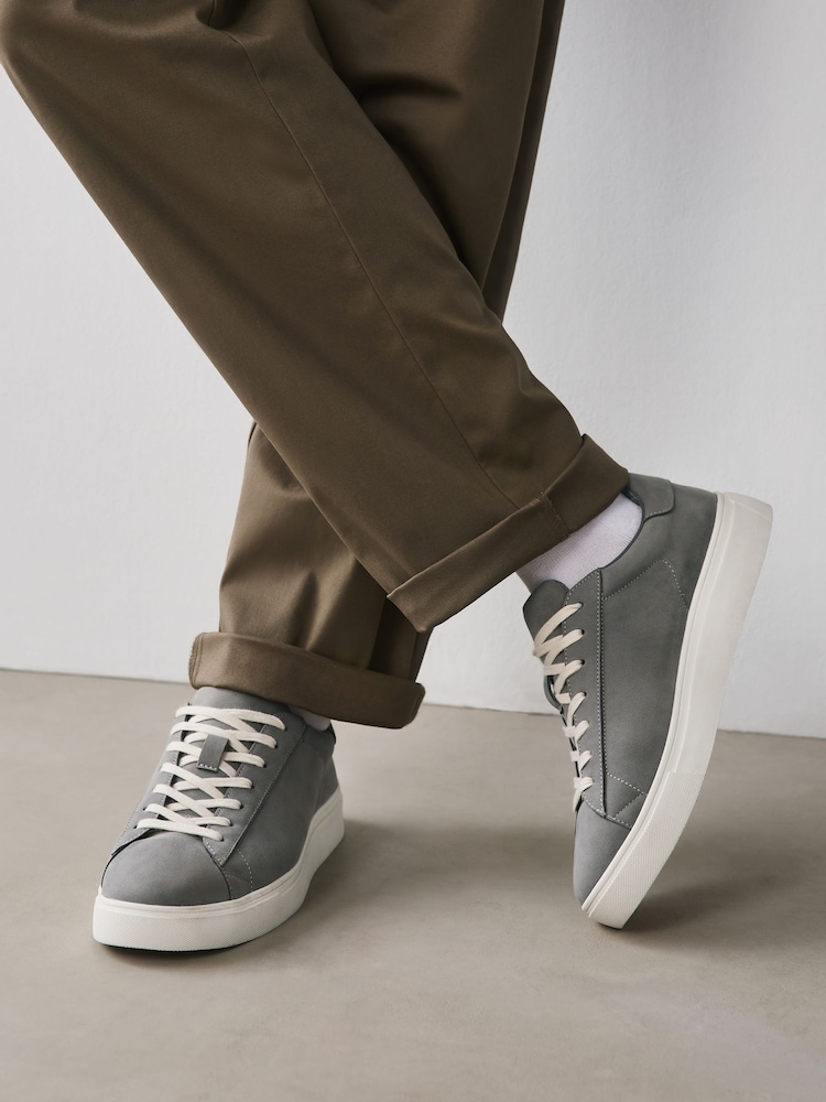 Grey Smart Casual Longline Trainers - Image 2 of 7