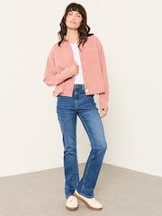 FatFace Beck Pink Cord Petite Shirt - Image 4 of 5