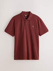 Red Rust Embroided - Corte estándar - Polo de manga corta de piqué - Imagen 6 de 8
