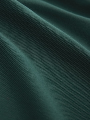 Green Dark Short Sleeve Tipped Polo Shirt - Image 7 of 8