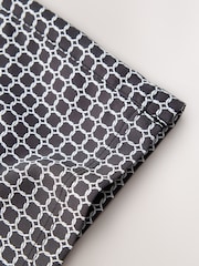 Black N. Premium Geo Pattern 5 Inch Swim Shorts - Image 4 of 4