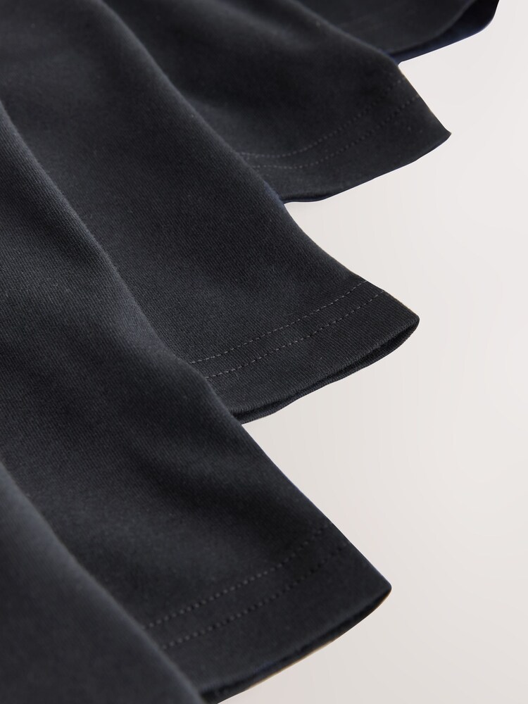 Orange/Green Marl Waistband 5 Pack A-Front Cotton Rich Boxers 5 Pack - Image 9 of 9