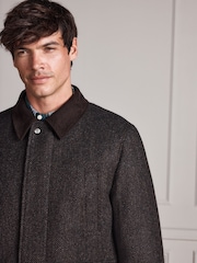 Maro - Signature Abraham Moon Wool Jacket With Cord Collar - Imaginea 4 din 10