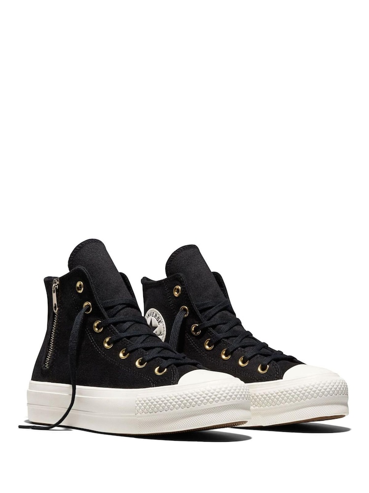 Converse Black Chuck Taylor All Star Platform Lift Trainers - Image 6 of 6 Converse Black Chuck Taylor All Star Platform Lift Trainers - Image 6 of 6