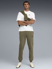 Puma Green Essentials No. 1 Logo Joggers - Image 3 of 5