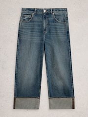 藍色 - White Stuff Bailey Straight Turn Up Jeans - 圖片 5/6